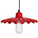 Aluminium Frill Pendant - Various Colours